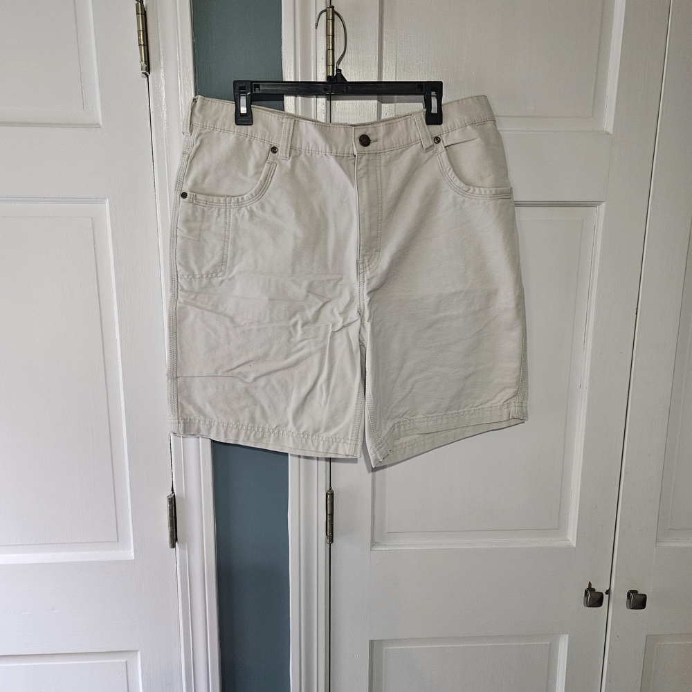 Wolverine Men's Flat Front Shorts - Cream